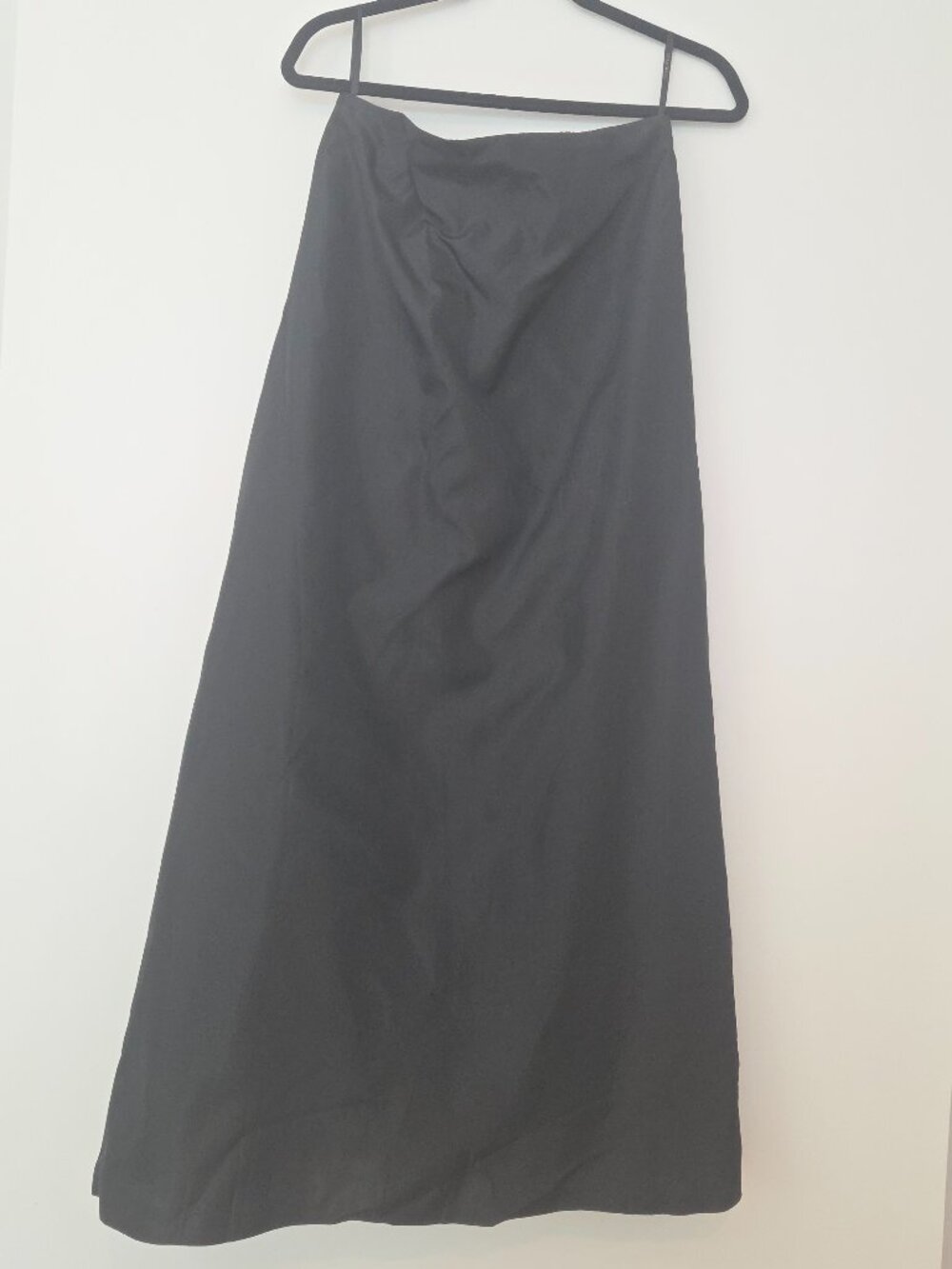 Vera Wang Black Taffeta Maxi Skirt Size 14 • Formal Evening Wear